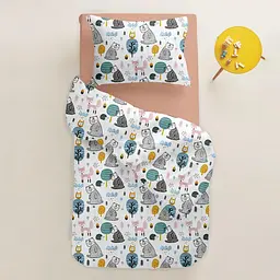 Підковдра дитяча Cosas Forest Animals 110х140 см зелена (AnimalsForest_140q) - мініатюра 4