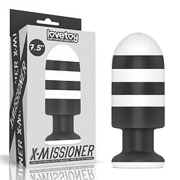Анальна пробка - X-Missioner Butt Plug 7.5" - мініатюра 1