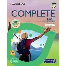 Complete First Third edition SB Pack (SB w/o Answers, WB w/o Answers with Downloadable Audio)