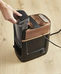 Tefal Прасувальна система IXEO POWER, 2170Вт, 1100мл, паровий удар -200гр, постійна пара - 90гр, з дошкою для прасування, нерж. сталь, чорно-золотий - мініатюра 8