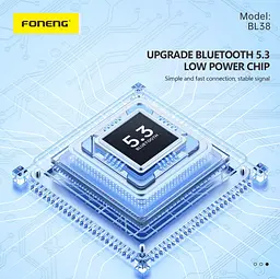 Bluetooth-гарнітура Foneng Neckband Sport (BL38) - мініатюра 5