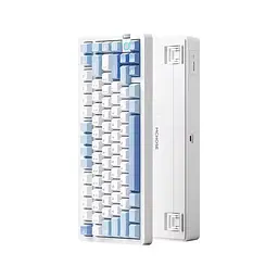 Ігрова механічна клавіатура Mchose G75 V2 / Три режими підключення / Green Grape Axis Switch / Blue