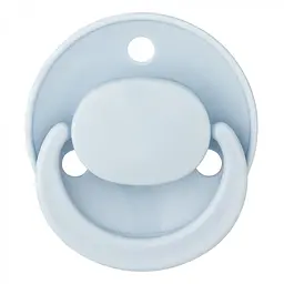 Пустушка латексна Baby-Nova Blue&Purple, кругла, 0-24 міс., блакитний та синій, 2 шт. (3962034) - мініатюра 3