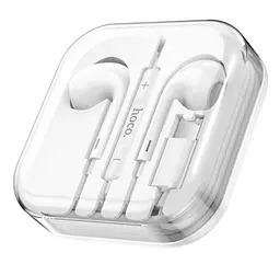 Дротові навушники Hoco M1 Max Type-C crystal earphones with mic, 1.2m, white - мініатюра 2