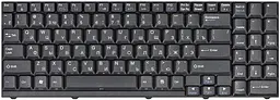 Клавіатура для ноутбука LG (LW60) Black, (Black Frame)