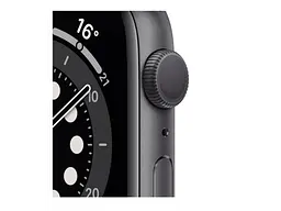 Смарт-годинник Apple Watch Series 6 40mm Space Gray Aluminum Case with Black Sport Band (MG133) - мініатюра 5