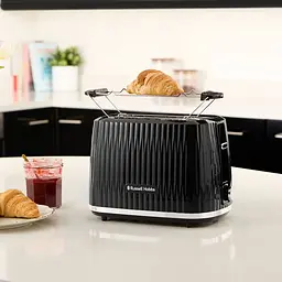 Тостер Russell Hobbs Eden 800 Вт чорний (27371-56) - мініатюра 6