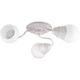 Люстра Brille класична стельова в спальню E14 40W WH (LK-554C/3)