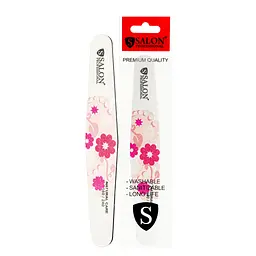 Пилочка для нігтів полірувальна на м'якій основі Salon Professional Natural Care 180х240 пряма