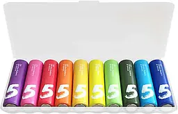 Батарейка ZMI ZI5 Rainbow Alkaline Battery AA 10шт. (NQD4000RT)