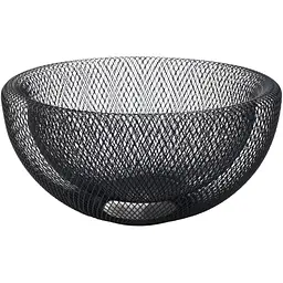 Кошик для фруктів MBM Home металевий 295x150 мм чорний (KP-143 M BLACK)