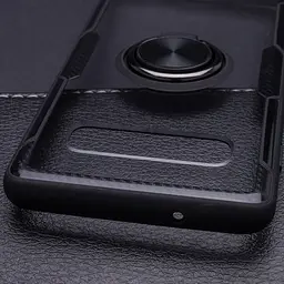 Чохол бампер Primolux Ring Magnetic Stand для смартфона Samsung Galaxy S10 Plus (SMG975) Black - мініатюра 6