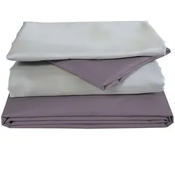 Комплект постільної білизни Soho полуторний Puprle/Light gray 150х200 см (PATTERN 24-S)