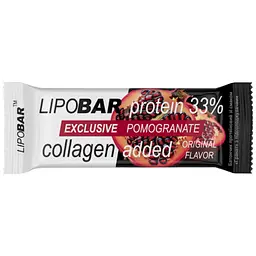 Протеїновий батончик Lipobar Exclusive Pomogranate 50 г