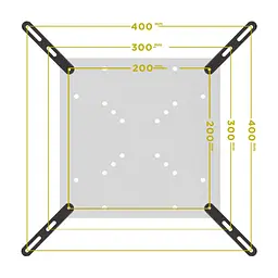 Кронштейн Brateck LCD-201F - мініатюра 3