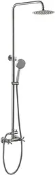 Душова система для кабіни Lidz Wind 1363, Nickel LDWIN1363NKS43389