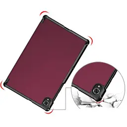 Чохол до планшета BeCover Smart Case Nokia T20 10.4" Red Wine (708046) - мініатюра 4