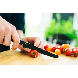 Ніж кухонний Fiskars Edge для томатів 12 см Black (1003092) - мініатюра 6