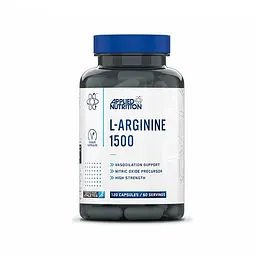 Аргінін Applied Nutrition L-Arginine 1500, 120 капсул