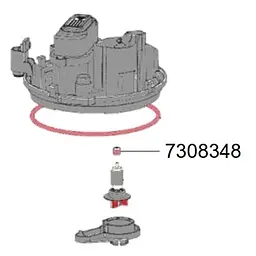 Підшипникова втулка для зовнішнього фільтра Eheim classicVARIO+e 250 (2214) 2 шт. (7308348)