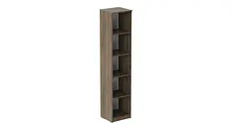 Пенал Анжело Ferrum-decor на 5 полиць 1900x400x380 ДСП Дуб Сонома Трюфель 16 мм (FRD-104903)