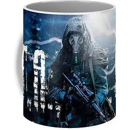 Кухоль GeekLand Сталкер S.t.a.l.k.e.r. 2 ST.02.21 330 мл білий - мініатюра 3