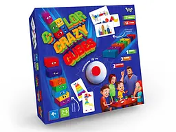 Розвиваюча настільна гра Color Crazy Cubes