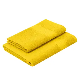 Набір рушників махрових Ardesto Essence 50х90 см 70х140 см 2 шт. 100% бавовна жовтий (ART2358YE)  - мініатюра 2