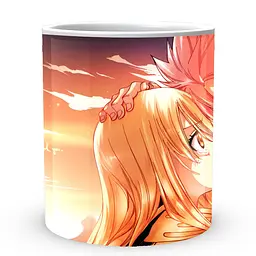Кухоль GeekLand Fairy Tail Хвіст Феї Нацу Люсі FT 002.12 330 мл білий - мініатюра 2