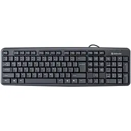 Клавіатура  Defender Element HB-520 USB UKR чорна (45529)