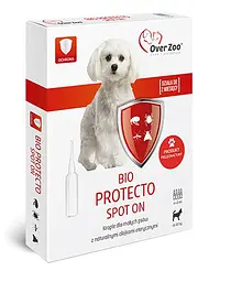 Краплі для собак малих порід від комах Over Zoo Bio Protecto Spot On ЕКО 4х1мл (ціна за 1шт)