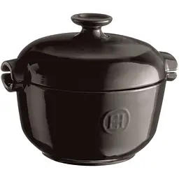 Каструля для рису Emile Henry Flame 19.5x20.5 см чорна (794577) - мініатюра 2