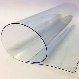 М'яке скло Прозора силіконова скатертина на стіл Soft Glass 1.0х2.0м (товщина 1.5мм) - мініатюра 3