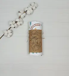 Пелюшка дитяча багаторазова непромокальна a.l.babybox Потяг 80x100 см Різнокольоровий (NV 18148912) - мініатюра 3
