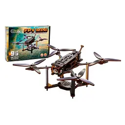Дерев'яний 3D конструктор FPV Mini Puz-00953, 95 деталей