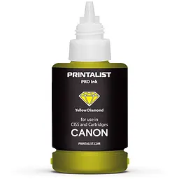 Чорнило PRINTALIST для Canon 140г Yellow водорозчинне (PL-INK-CANON-Y) - мініатюра 3