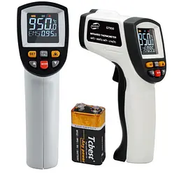 Термометр (пірометр) безконтактний -50-950 ° C Benetech hoz0008977 - мініатюра 2