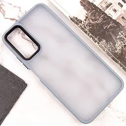 Чохол TPU+PC Lyon Frosted для Motorola Edge 50 Fusion / G85 Sierra Blue - мініатюра 4