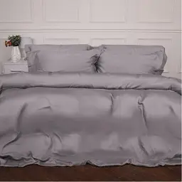 Комплект постільної білизни Mirson Tencel №06 Gray 110х140 (2200009370465) - мініатюра 2