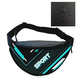 Сумка-бананка чоловіча/жіноча Sport 32×16 см з розширювачем поясна сумка або сумка через плече (02876)