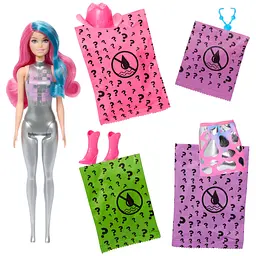 Лялька-сюрприз Barbie Color Reveal Зірки диско (JCP01) - мініатюра 3