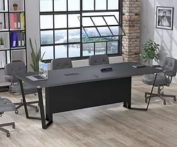 Стіл для переговорів V-240 Loft Design з розетками