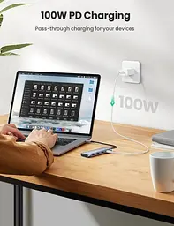 USB-хаб Ugreen 6 в 1 USB-C / 2xUSB 3.0 / 4K HDMI / TF / SD [70411] [63379] - мініатюра 8