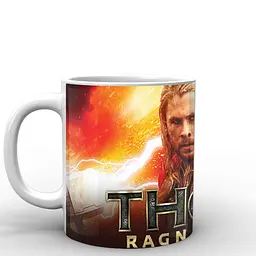 Кухоль GeekLand Тор Thor вогонь TH.02.017.722 330 мл білий - мініатюра 2