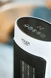 Керамічний тепловентилятор з LED-дисплеєм та пультом керування Adler AD 7738 - мініатюра 7
