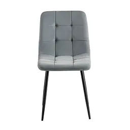 Стілець TED New Light Grey Velvet - мініатюра 4