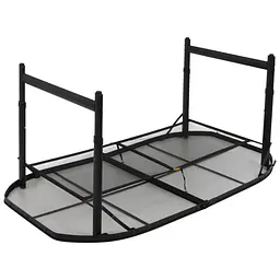Стіл Bo-Camp Northgate Oval 150x80 cm Black/Grey (1404188) - мініатюра 5