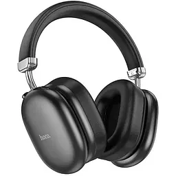 Бездротові накладні навушники HOCO W35 Max Auspicious ANC noise reduction BT headphones Black (6942007631280)
