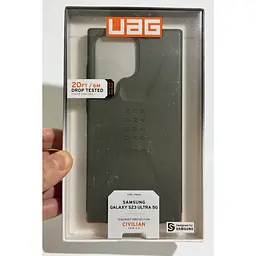 Протиударний чохол UAG Civilian Samsung Galaxy S23 Ultra Olive (214136117272) - мініатюра 3
