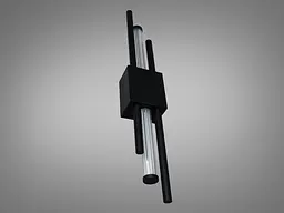 Настінне LED бра Diasha 7066BK, чорне 5 Вт - мініатюра 4